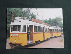 Képeslap,Budapest,BKV,UV villamos motorkocsi látkép,részlet,2000-