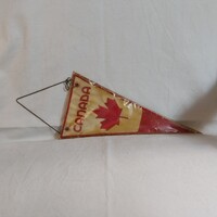 Ritka Vintage Canada Nemez Zászló – Gyűjtői Darab