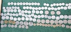 Forint és Fillér lot (122 db)