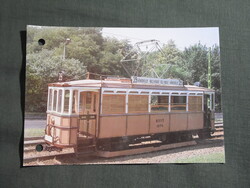 Képeslap,Budapest,BKV,villamos motorkocsi látkép,részlet,2000-