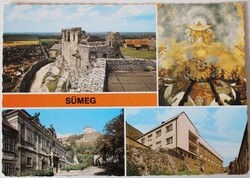 Képeslap, Sümeg, részletek (PA)
