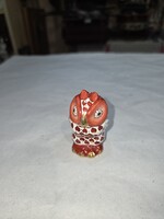 Porcelán bagoly figura