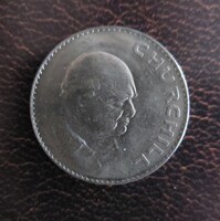 Churchill / Elizabeth 1965-ös emlékérme