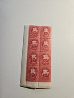 1946-os 100000 Pengő Lovasfutár 8-as összefüggés **