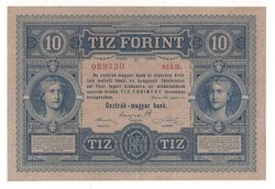 1880 10 forint-gulden EF