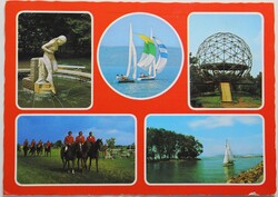 Képeslap, Balaton, részletek (P17)