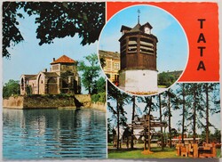 Képeslap, Tata, részletek (P17)