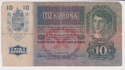 Osztrák-Magyar  10 korona 1915   VG