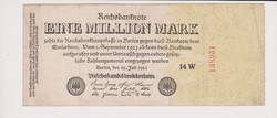 Német Birodalom 1.000.000 márka 1923  VF  /B2/