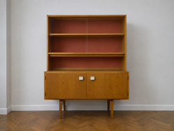 Retro / mid century könyves szekrény / magas komód ( Franz Ehrlich )
