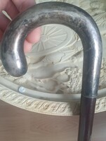 95 cm  jelzett ezüst séta bot milleniumi hibátlan gyönyörű darab 1896-1900