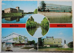 Képeslap, Békés megye, részletek (P17)