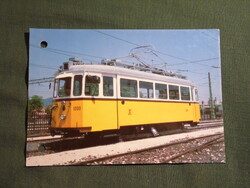 Képeslap,Budapest,BKV,Ganz villamos motorkocsi látkép,részlet,2000-