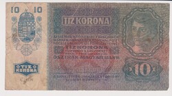 Osztrák-Magyar  10 korona 1915  fb     F