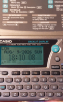 Digital Diary Casio SF-4700C 64KB Backlit Display vintage elektronikus határidőnapló (PDA)