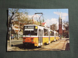 Képeslap,Budapest,BKV,Tátra villamos motorkocsi látkép,részlet,2000-