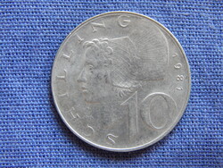 Ausztria 10 Schilling 1981