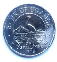Uganda 1 shilling 1976 (AT31)