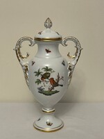 Herendi rokokó - Rothschild váza -27 cm - amfóra