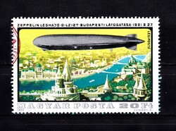 1977 A Léghajók Története Blokkból Kiszedve Postatiszta
