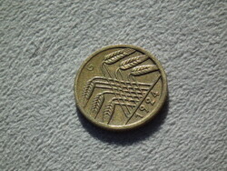 Németország, weimari 5 Pfennig (Rentenpfennig), 1924 G