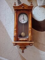 2608/4 Hechinger Quartz Time német vintage ingás falióra