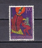 1968 Liechtenstein 1.00 Pecsételt Bélyeg
