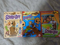 Scooby-Doo! foglalkoztató, színező és matricás füzet csomag (3 db)