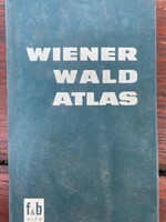 Wiener Wald Atlas f&b WIEN Freytag - Berndt u. Artaria Régi de teljesen új llapotú német nyelvű .