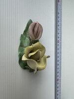 Aquincum porcelán rózsa 2db