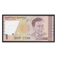 Kirgizisztán,1 som 1999 UNC