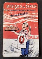 Szolnok Húsipar kártyanaptár 1987