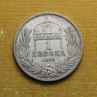 Ferenc József 1895 KB 1 Korona