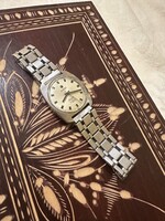 Rare Hollóházi Elegant vintage Swiss watch (Mod. 801.2120.301) - Working!