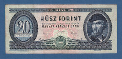 20 Forint 1960 VF  Pick #169 b