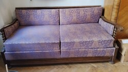 Elegant Colonial Solid Wood Lounge Set for Sale