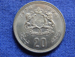 Marokkó 20 Santimat 1974