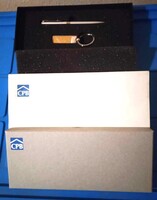 Unused Pen and Key Chain set from CPB real estate Xcenter 13 office building