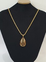 YSL Yves Saint Laurent 18kt aranyozott Nyaklánc