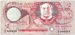 2 panga paanga pa'anga 1995 Tonga 1.