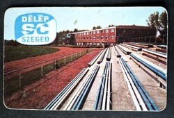 DÉLÉP SC Szeged Sport kártyanaptár 1984