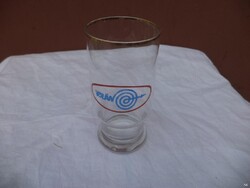 Hollóházi retro glass tumbler (5471)