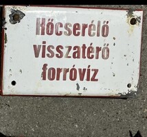 Zománctábla-Hőcserélő visszatérő forróvíz
