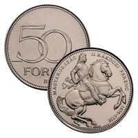 Minőségi érme: 2026 350 éves II. Rákóczi Ferenc 50 Forint forgalmi emlékérme MNB rolniból