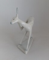 Aquincum porcelán art deco őz!