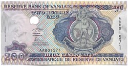 200 vatu 1995 Vanuatu UNC