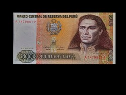 PERU – 500 INTI – 1987