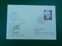Megcímzett FDC 1971. Bartók Béla (II.) - születésének 90. évfordulójára
