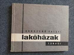 Korszerű falusi lakóházak tervei 1970