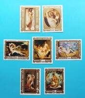 (Z) 1974. Festmények XII. sor** - Aktok - (Kat.: 500.-)